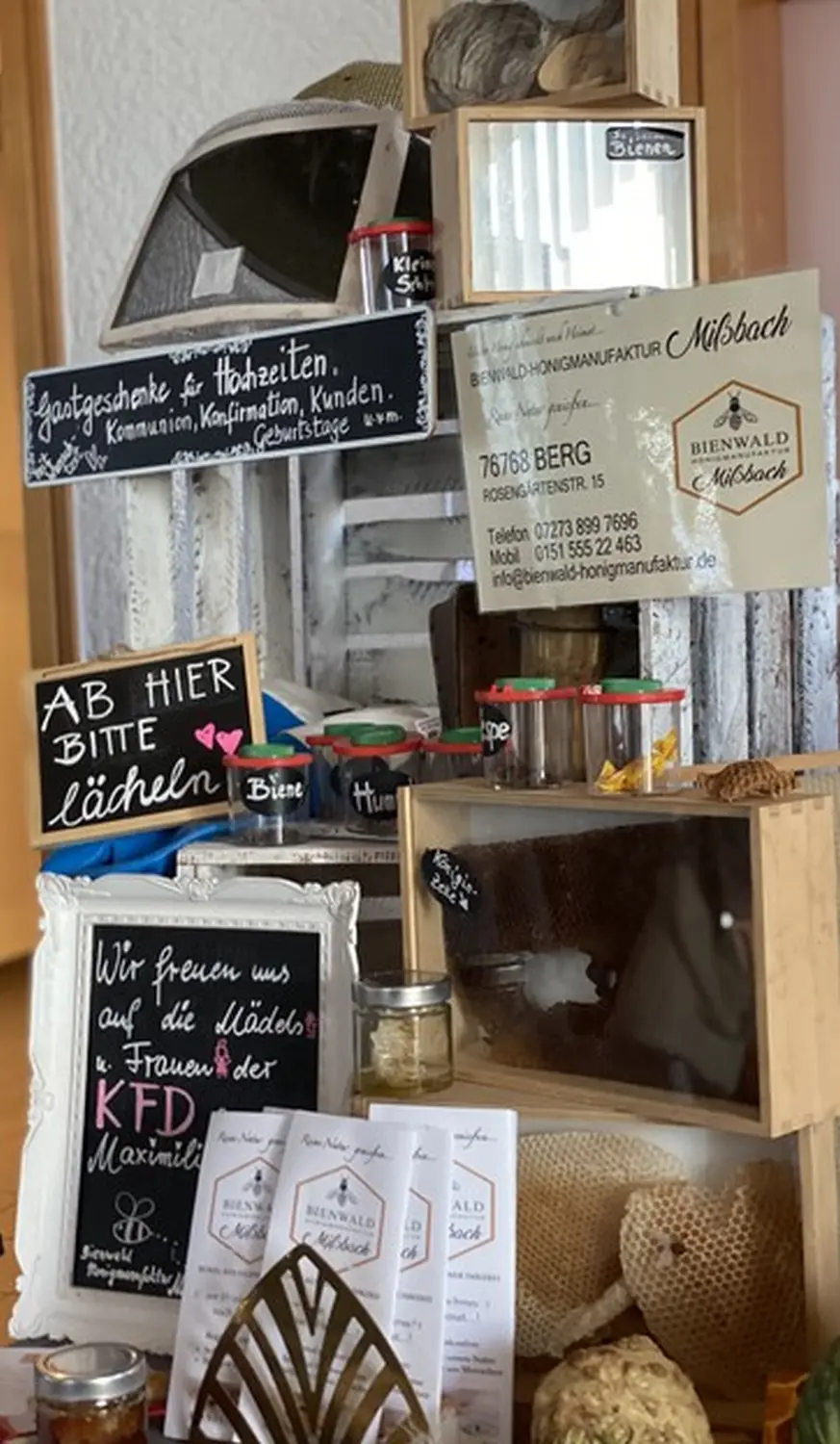 Info-Vortrag mit Honigverkostung von Bienwald-Honigmanufaktur